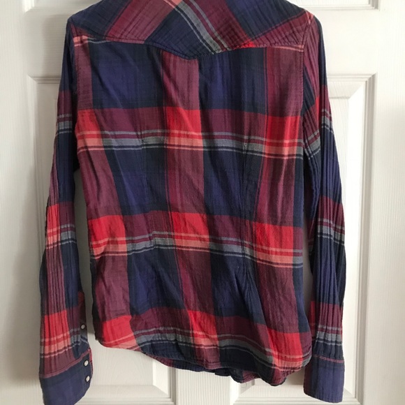 Flannel print shirt - Picture 2 of 5